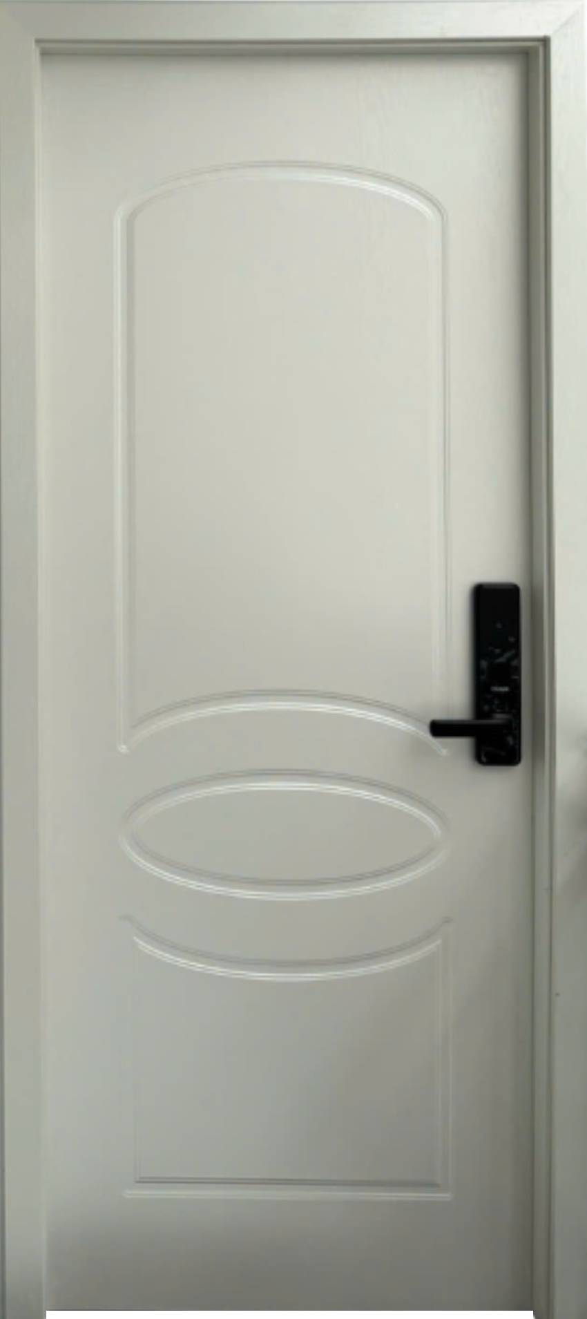 Cửa nhựa vân gỗ soi huỳnh QDC- HA08