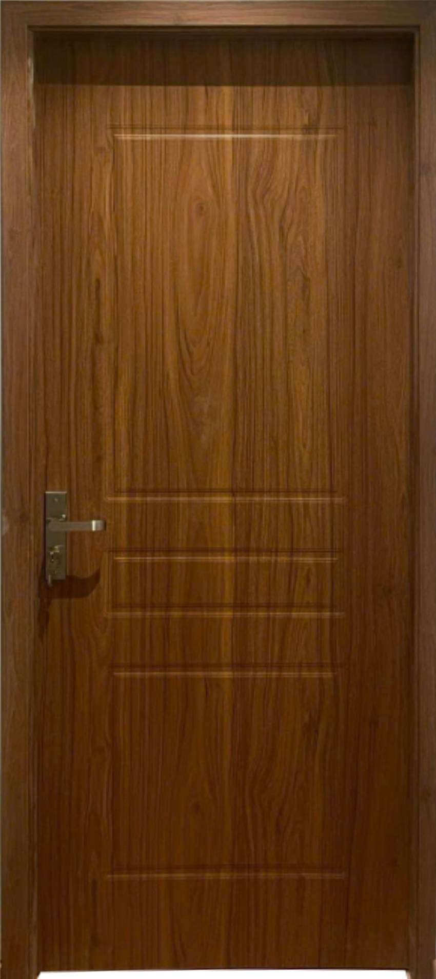 Cửa nhựa vân gỗ soi huỳnh QDC- HA10