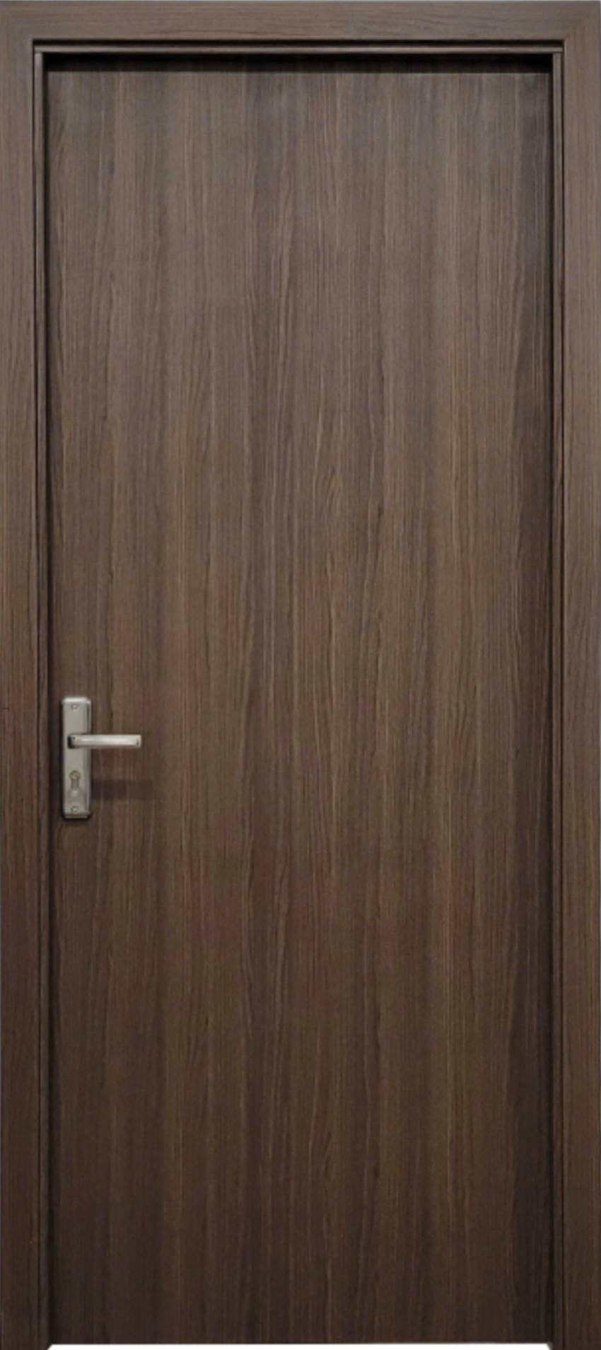 Cửa Nhựa Phủ PVC trơn phẳng QDC-P01