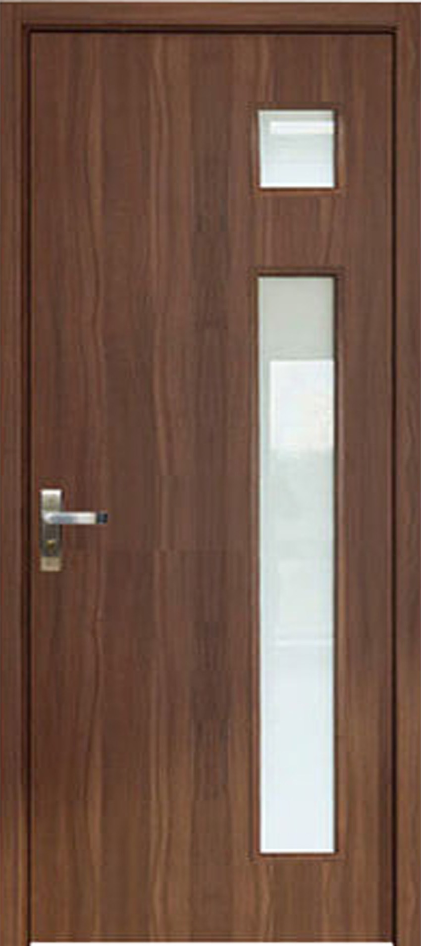 Cửa Nhựa Phủ PVC có ô kính QDC- WC03