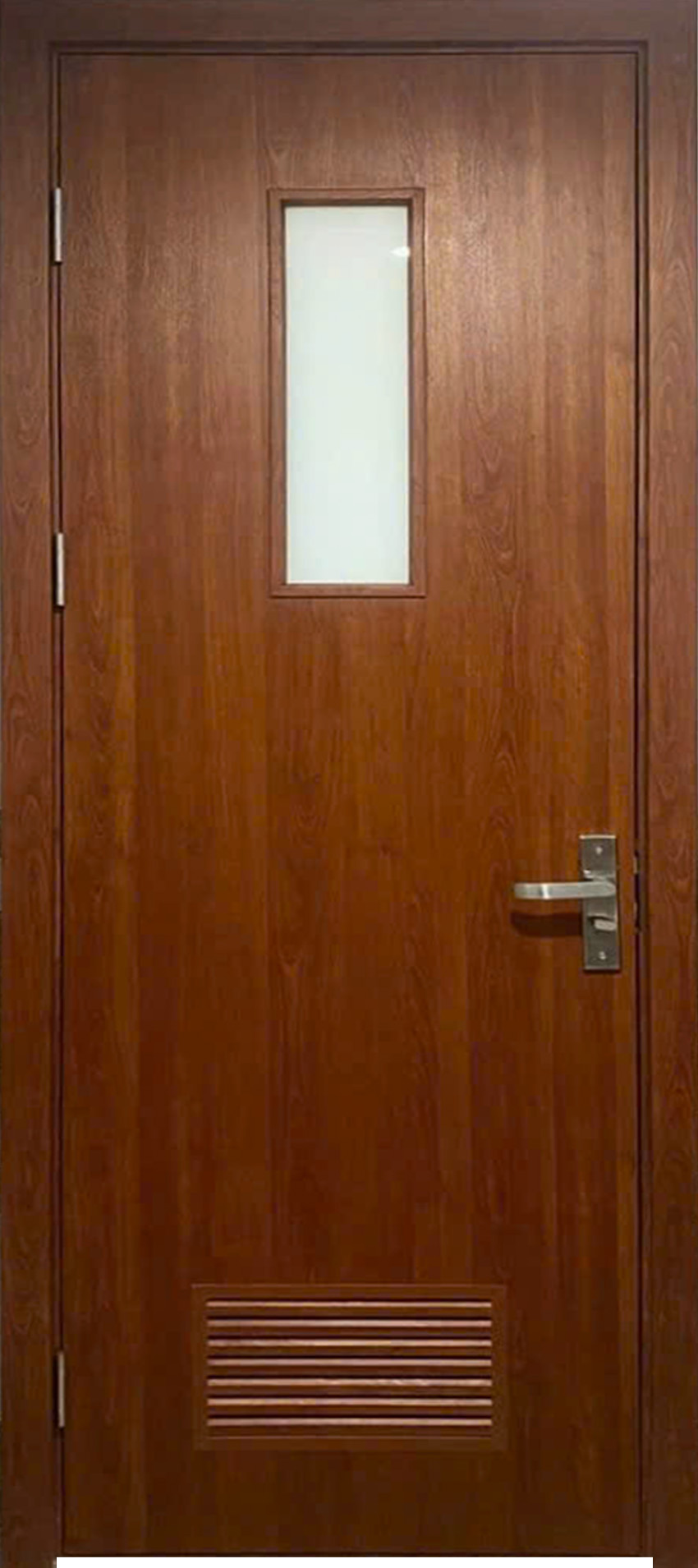 Cửa Nhựa Phủ PVC có ô kính QDC- WC04