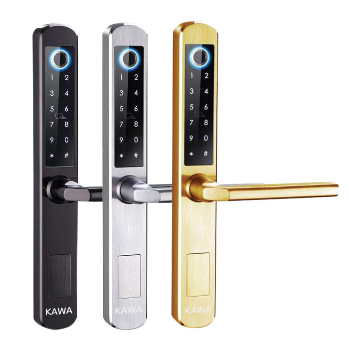 Khóa vân tay cửa nhôm kính KAWA-KN103