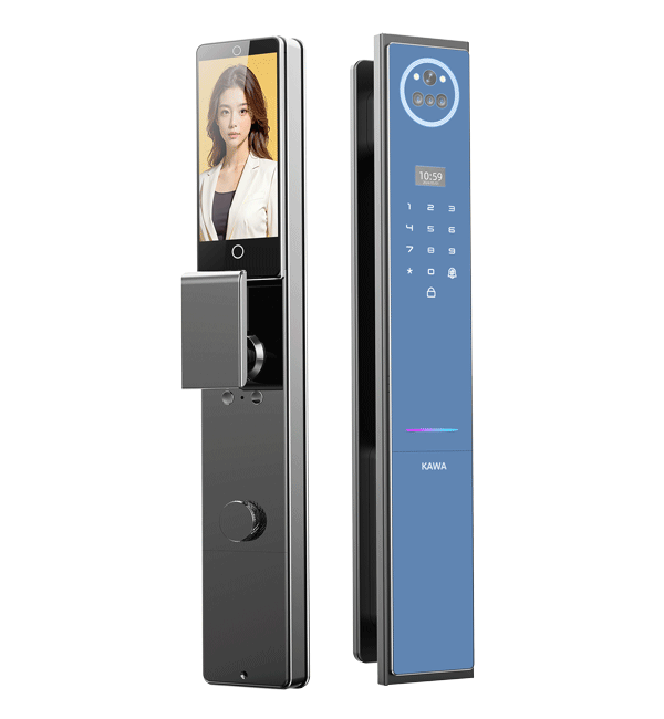 Khóa cửa vân tay KAWA-KT88F ULTRA - Face ID 3D