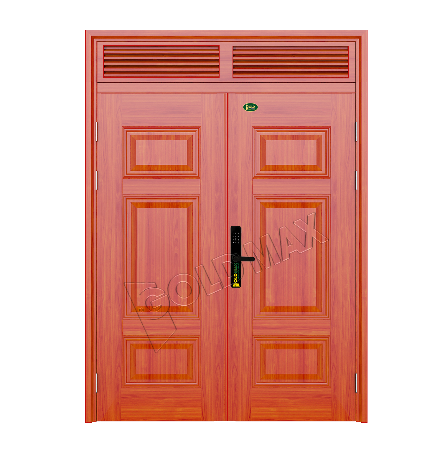 CỬA THÉP VÂN GỖ LX2-H1-2NC