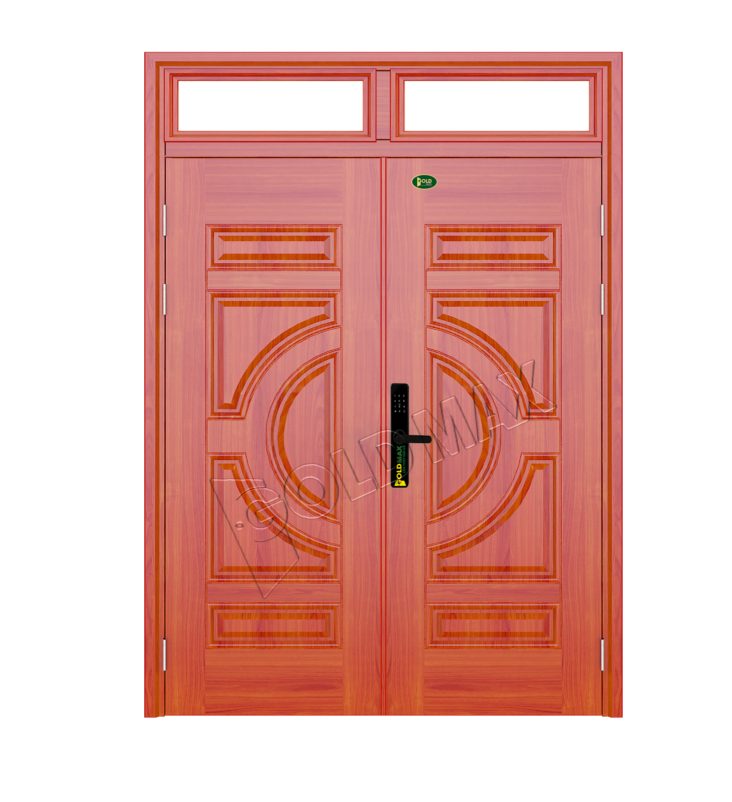 CỬA THÉP VÂN GỖ GM2-H4-2TK