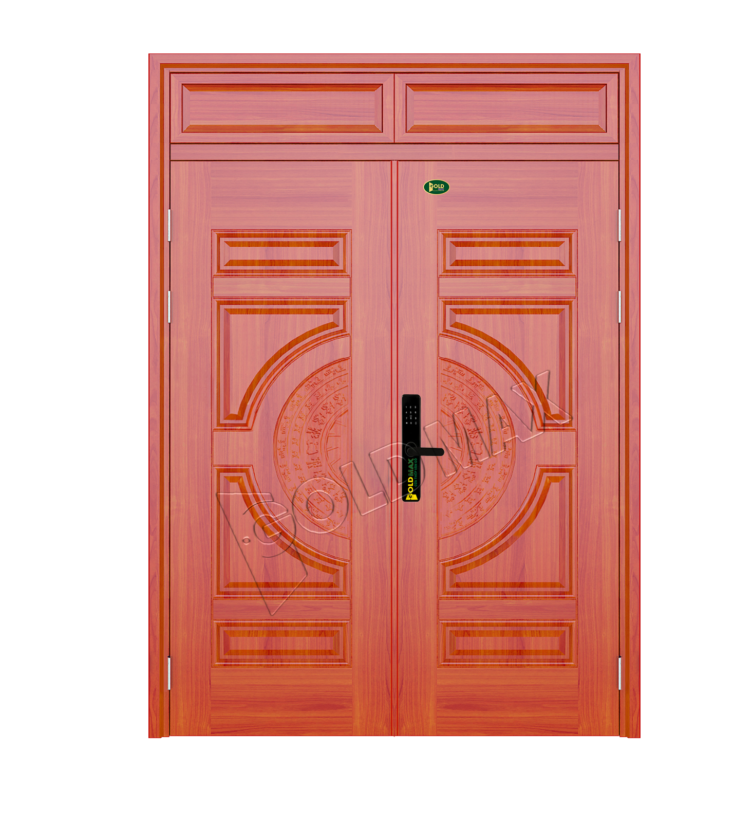 CỬA THÉP VÂN GỖ GM2-HTD-2PN