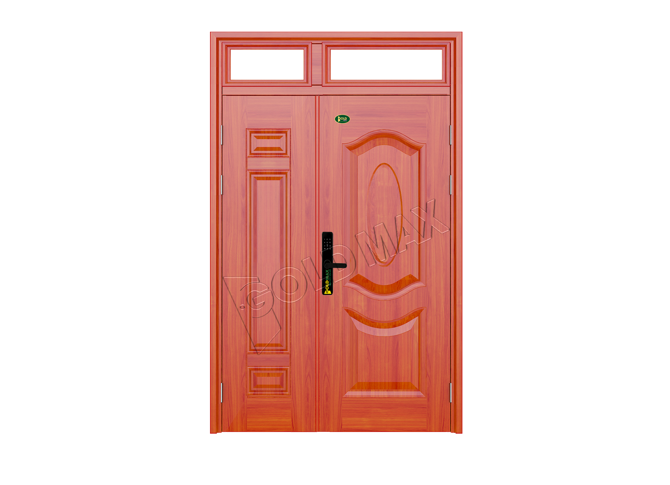 CỬA THÉP VÂN GỖ GM2L-H7-H9-2TK