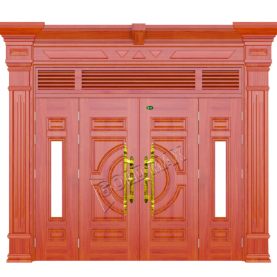 CỬA THÉP VÂN GỖ GLX4-H4-H9K-3NC