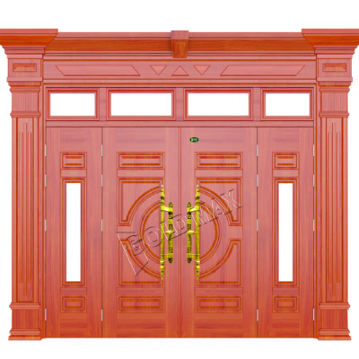 CỬA THÉP VÂN GỖ GLX4-H4-H9K-4TK