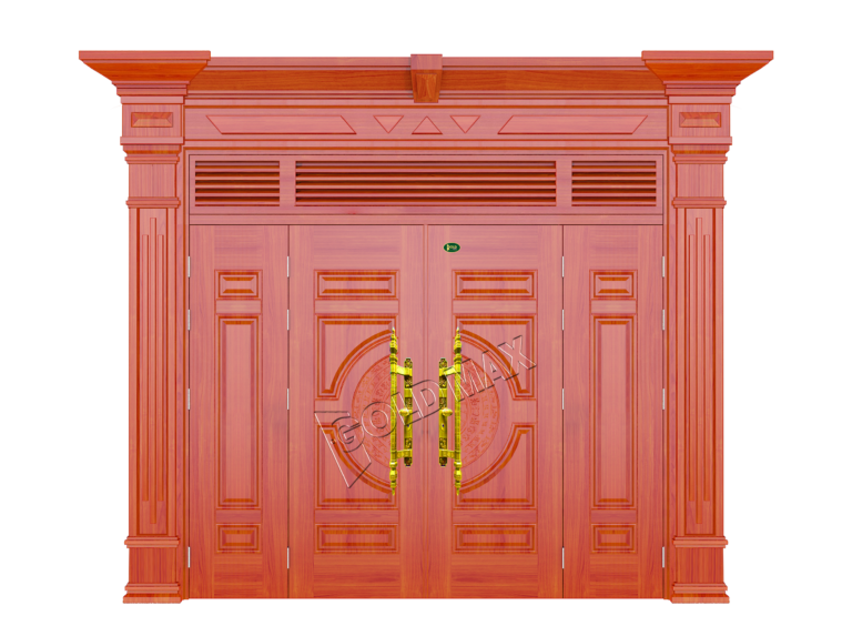 CỬA THÉP VÂN GỖ GLX4-HTD-H9-3NC