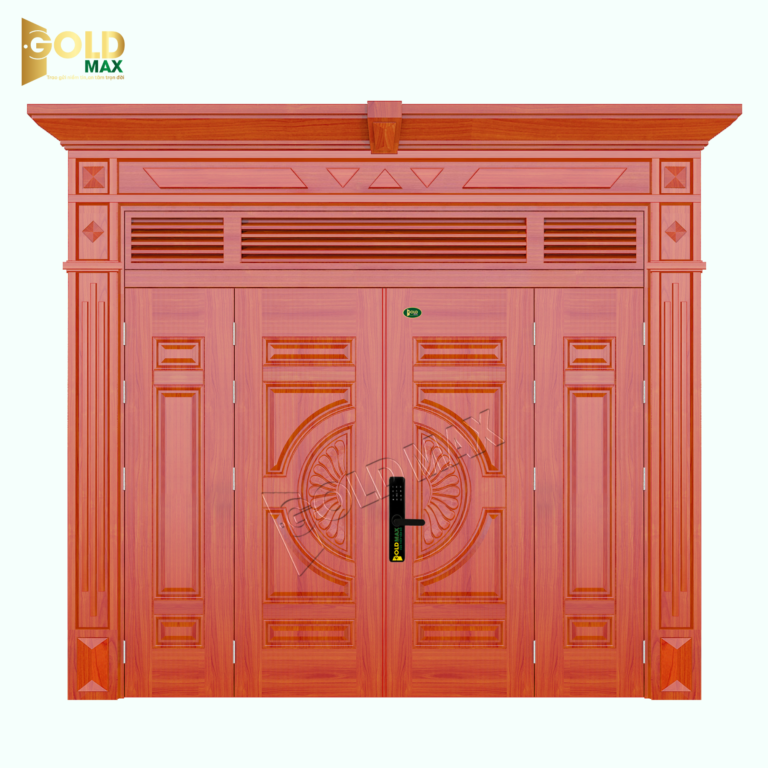 CỬA THÉP VÂN GỖ LUXURY LX4-H3-H9-3NC